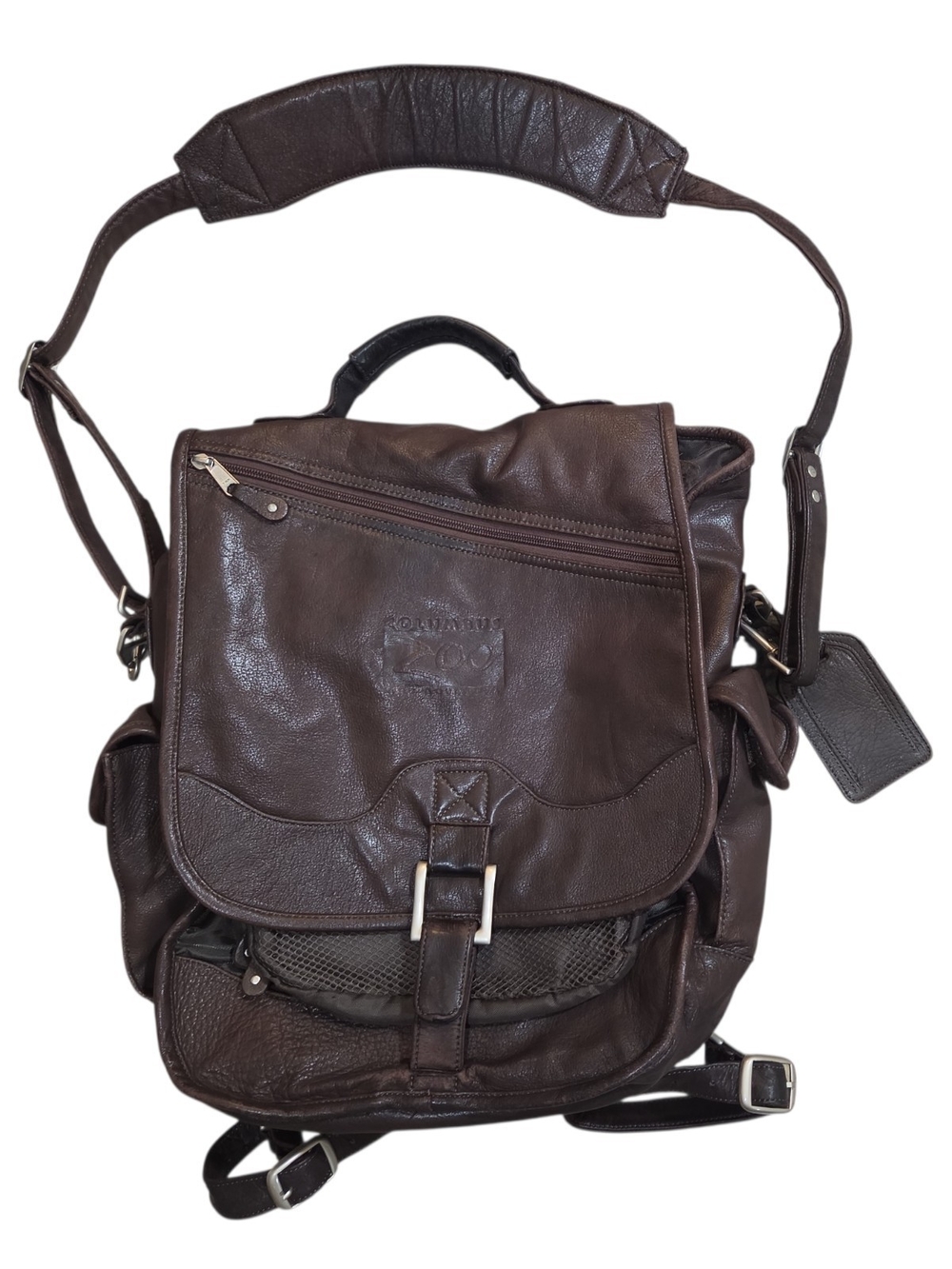 Canyon Outback Columbus Zoo Leather Convertible Bag - Picture 14 of 16